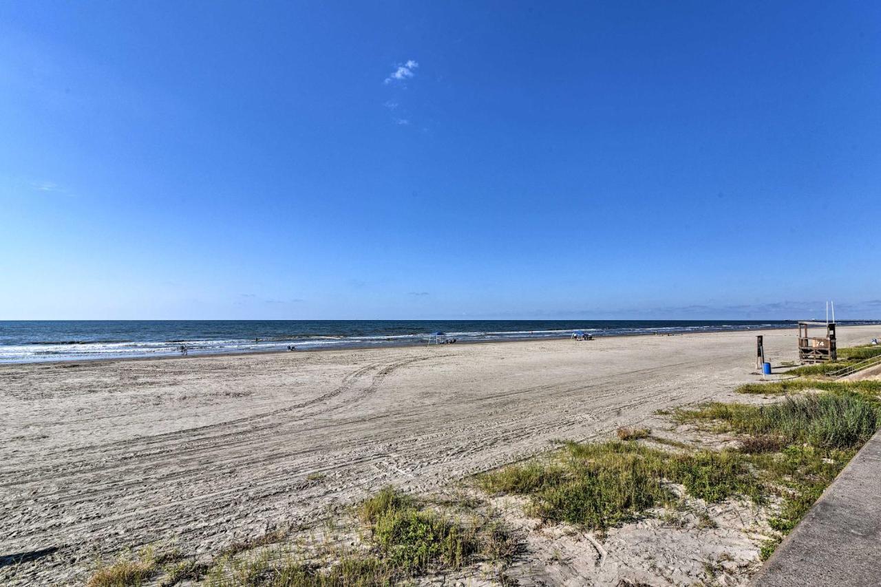 Bright Galveston Condo With Ocean View And Balcony! Eksteriør billede