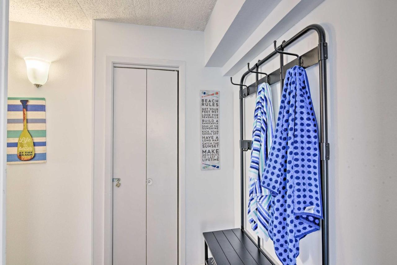 Bright Galveston Condo With Ocean View And Balcony! Eksteriør billede